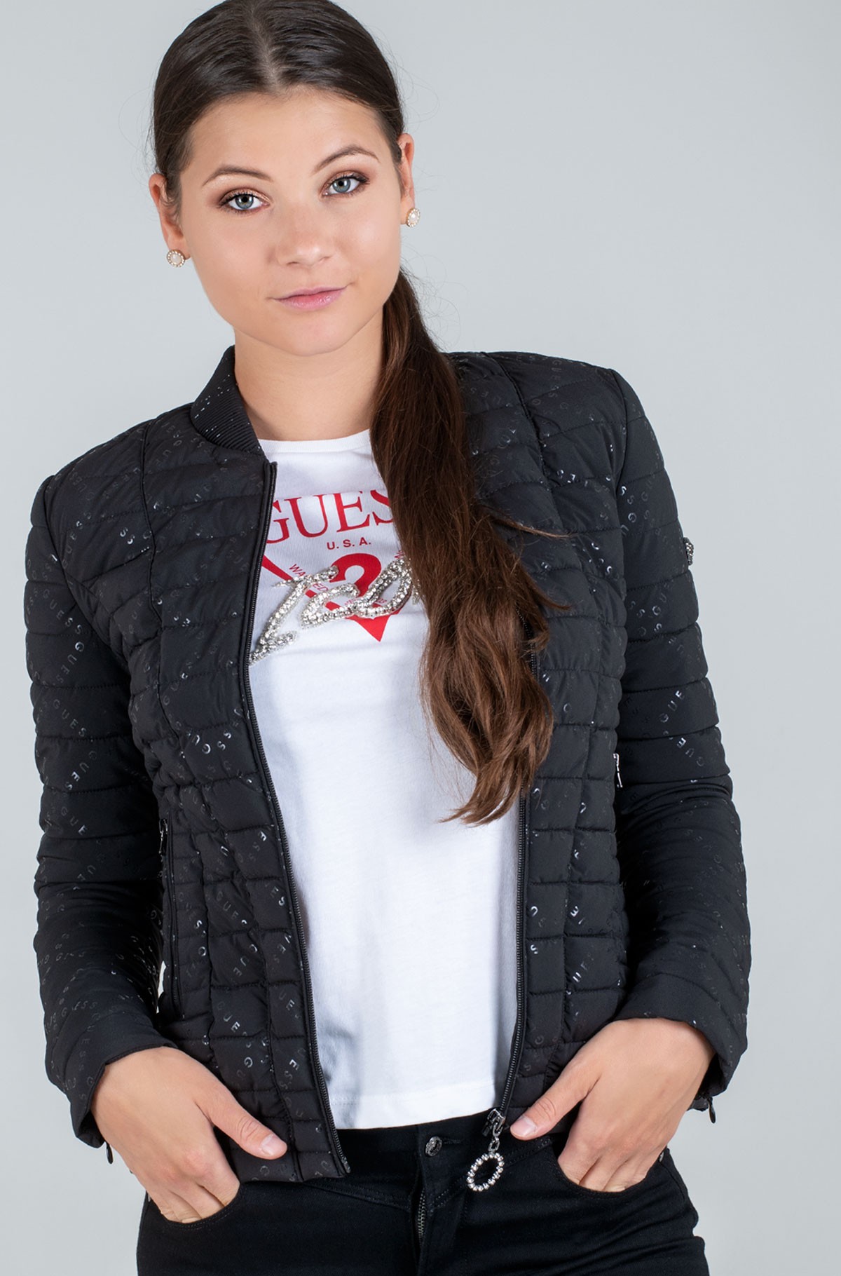 Jacket W0yl81 Wcog0 Guess Womens Jackets Denim Dream E Pood