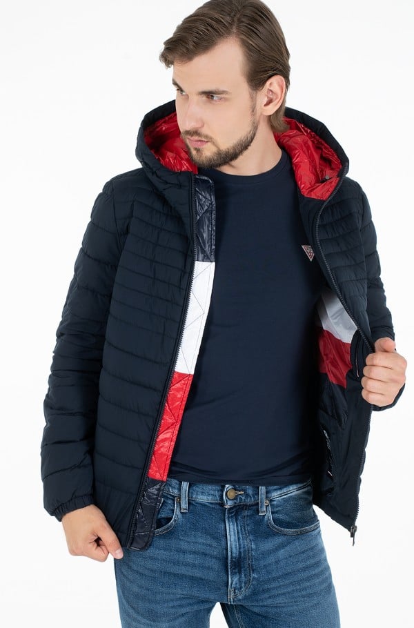 QUILTED HOODED JACKET