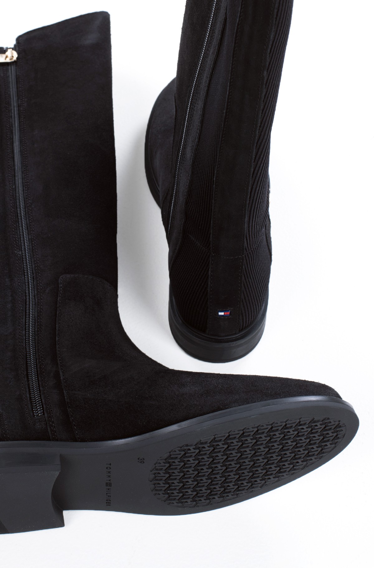 tommy signature long boot