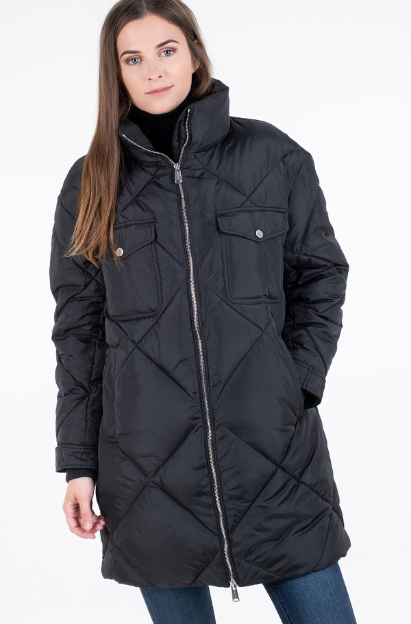 tommy jeans quilted coat