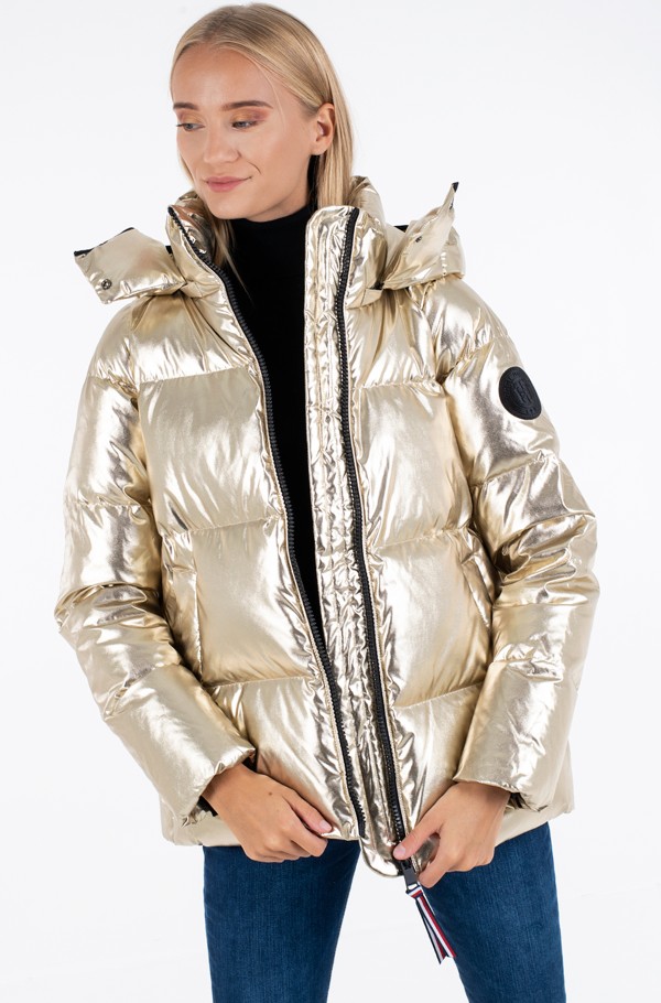 Gold tommy hilfiger outlet jacket