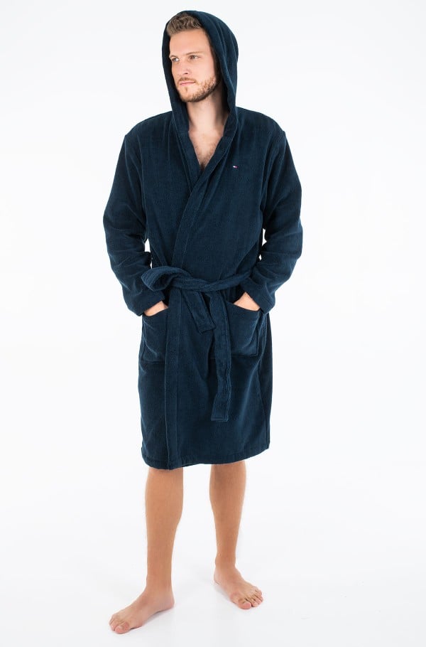 Icon hooded bathrobe