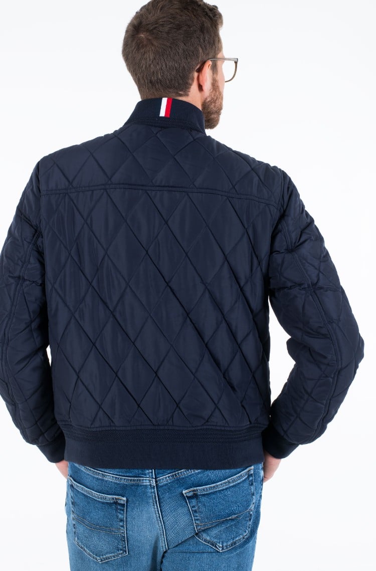 tommy hilfiger diamond quilted jacket
