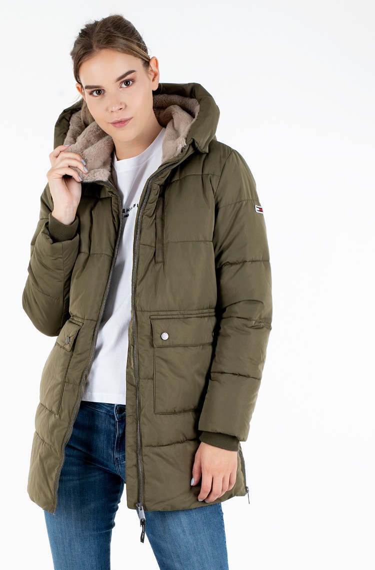 tommy jeans tjw hooded parka