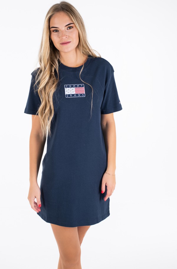 Tommy jeans best sale logo dress