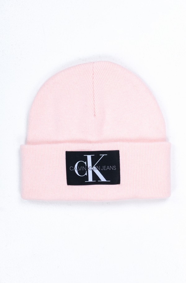 Calvin Klein Jeans beanie hat in pink