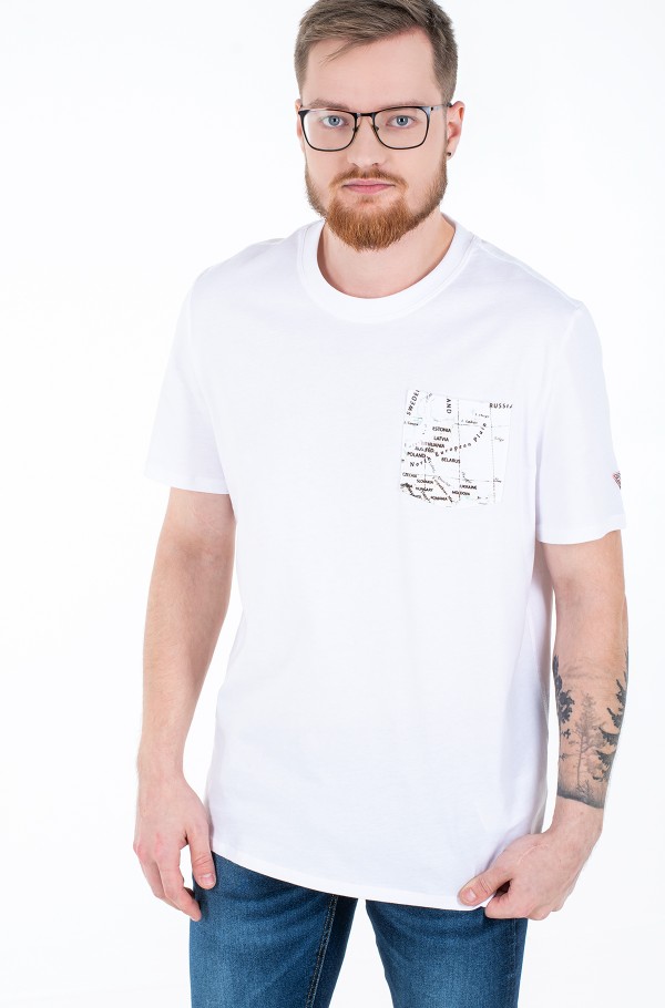 T Shirt M0bi70 I3z00 Guess Mens Short Sleeved Denim Dream E Pood