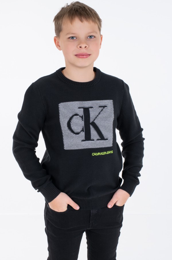 Calvin Klein Jeans Monogram Sweater Boy's