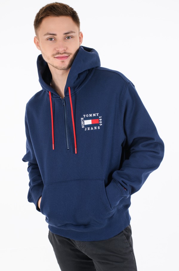 Tommy jeans zip on sale sweatshirt