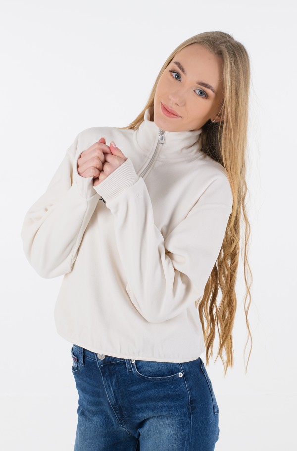 White Hoodie POLAR FLEECE HALF ZIP SWEATSHIRT Calvin Klein Sweatshirts White Hoodie POLAR FLEECE HALF ZIP SWEATSHIRT Calvin Klein Sweatshirts Denim Dream E pood