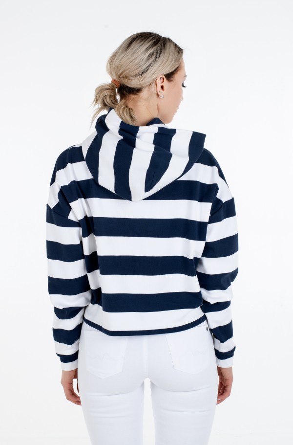 Tommy jeans hot sale striped hoodie