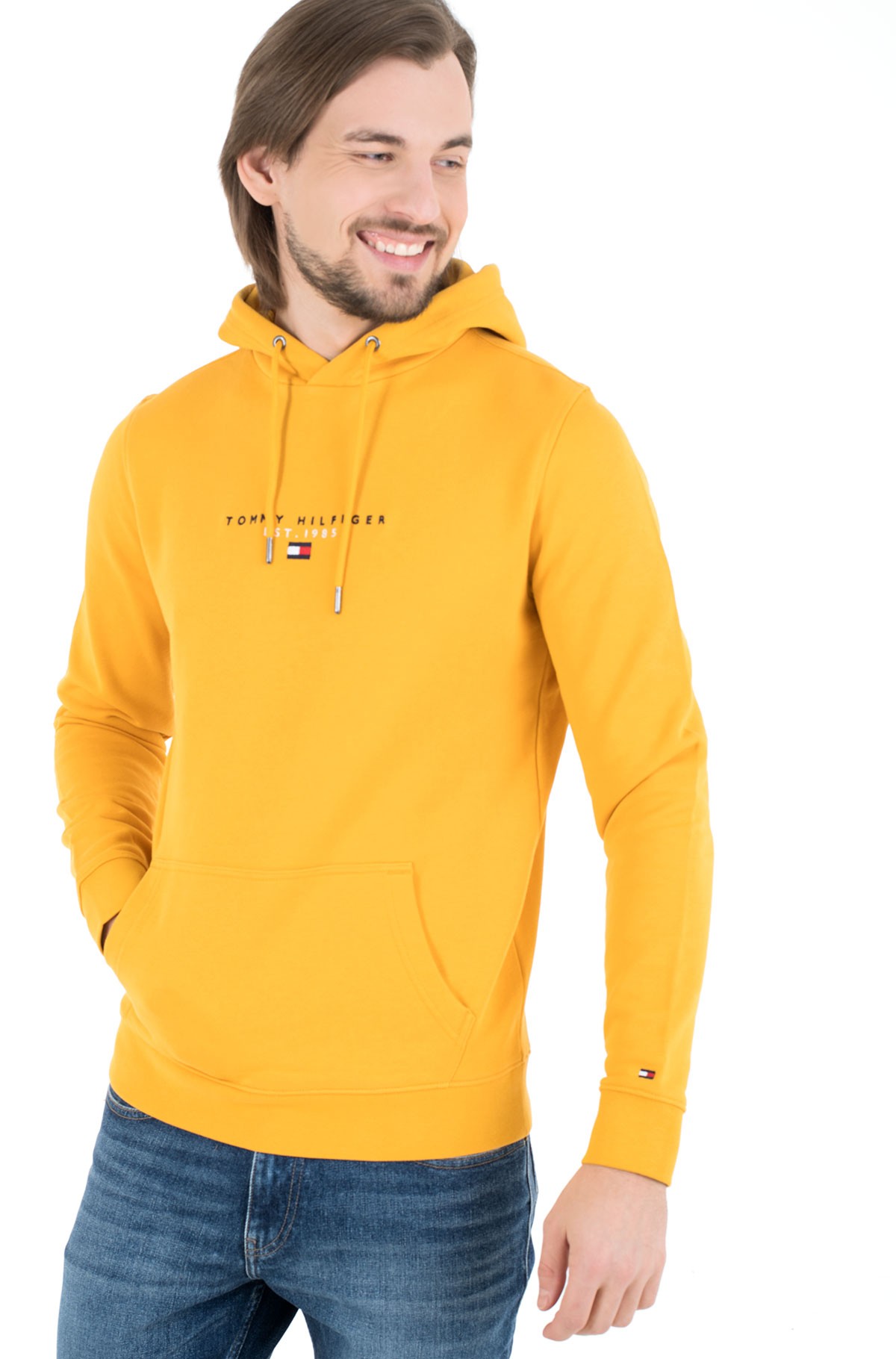 tommy jeans yellow hoodie