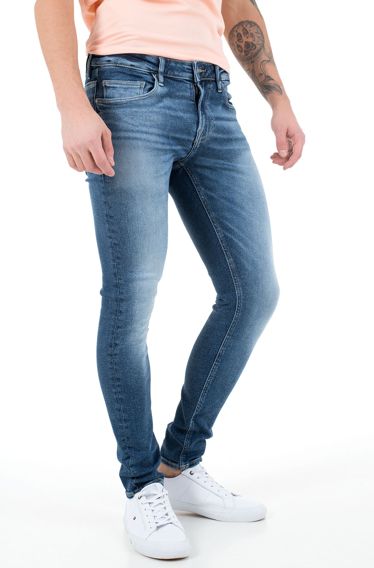 Dzinsinės Kelnės M0ba27 D4713 Guess Vyriski Dzinsinės Kelnės Denim Dream E Pood