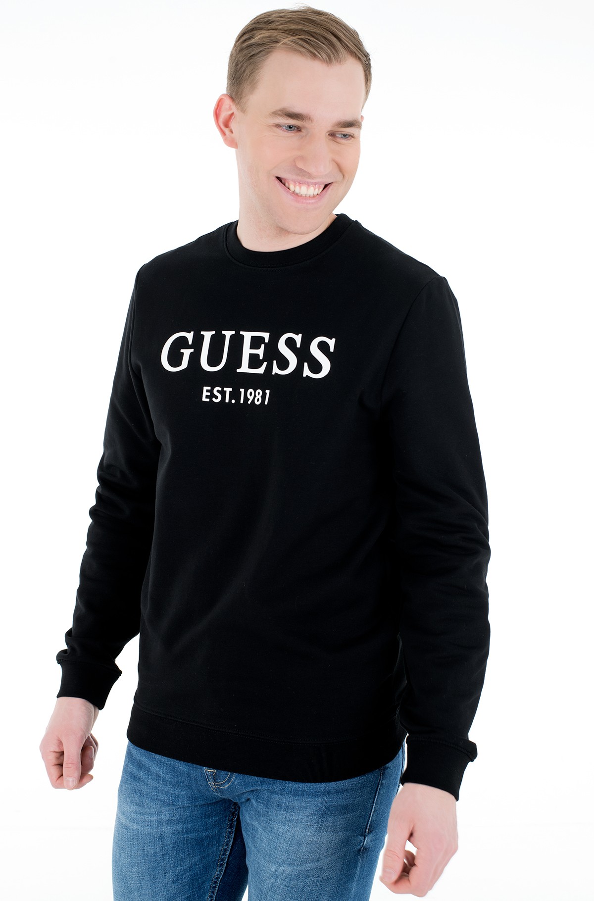 Hoodie M1rq08 K7on1 Guess Mens Sweatshirts Denim Dream E Pood