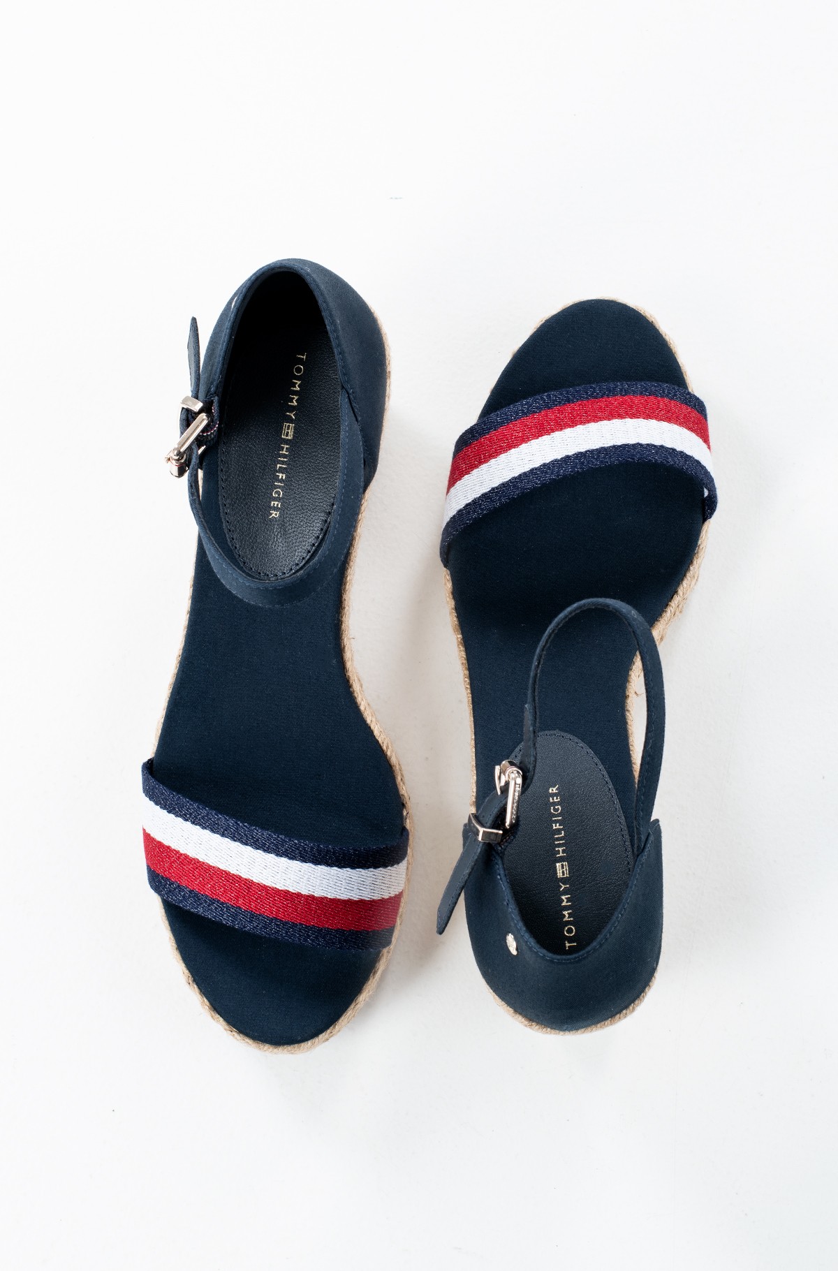 belgian wedge sandal tommy hilfiger