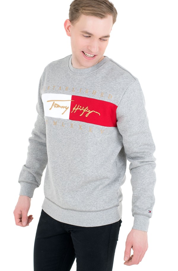 Tommy hilfiger flag online sweatshirt