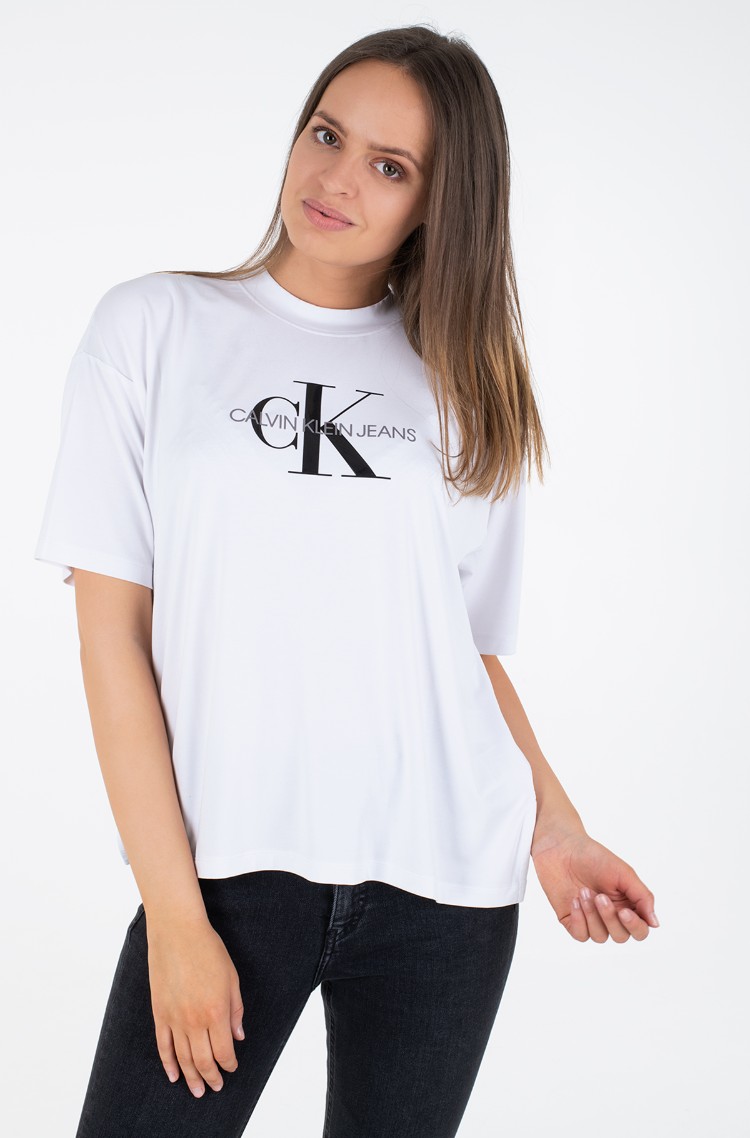 White T-shirt MONOGRAM MODAL TEE Calvin Klein, Short-sleeve t-shirts White  T-shirt MONOGRAM MODAL TEE Calvin Klein, Short-sleeve t-shirts | Denim  Dream E-pood