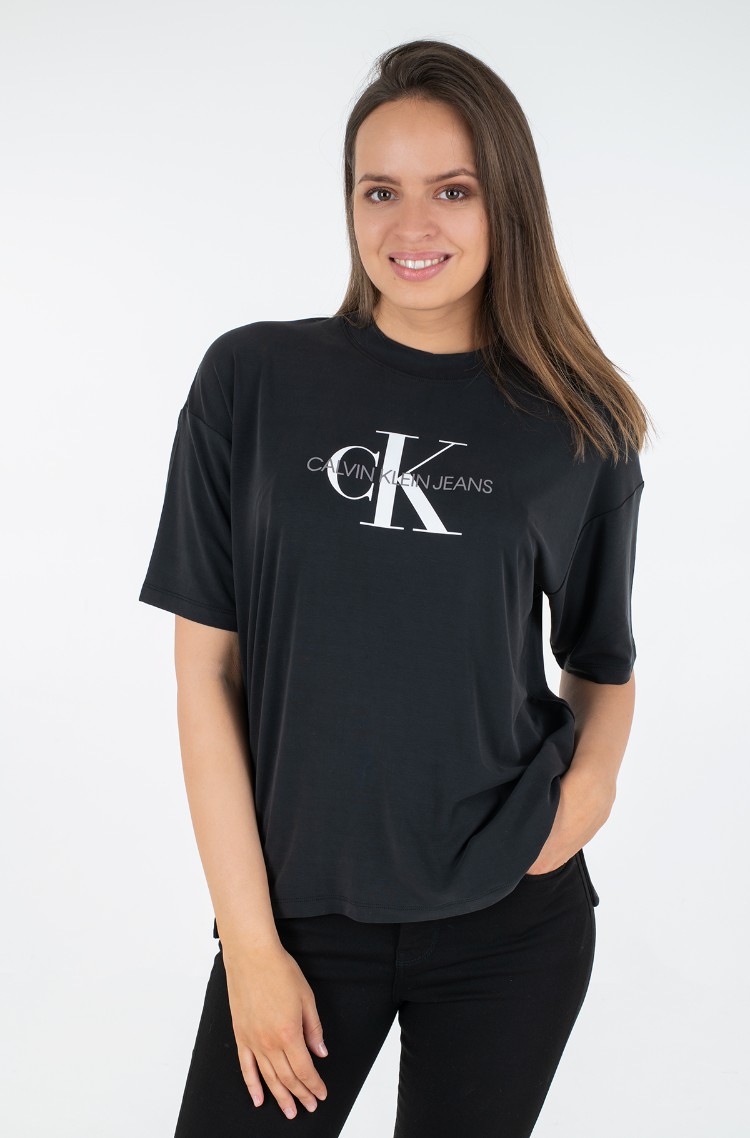 Black T-shirt MONOGRAM MODAL TEE Calvin Klein, Short-sleeve t-shirts black  T-shirt MONOGRAM MODAL TEE Calvin Klein, Short-sleeve t-shirts | Denim  Dream e-store