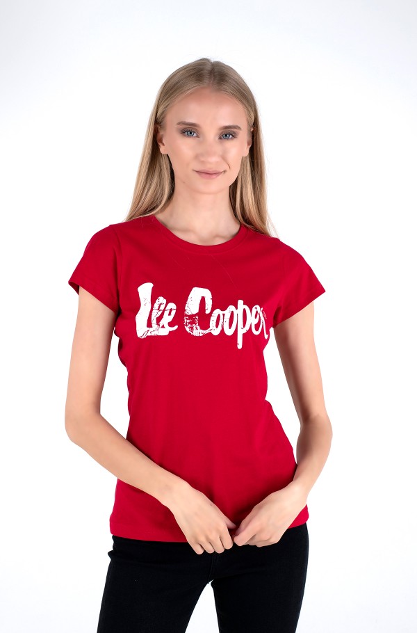 Lee cooper sale red t shirt