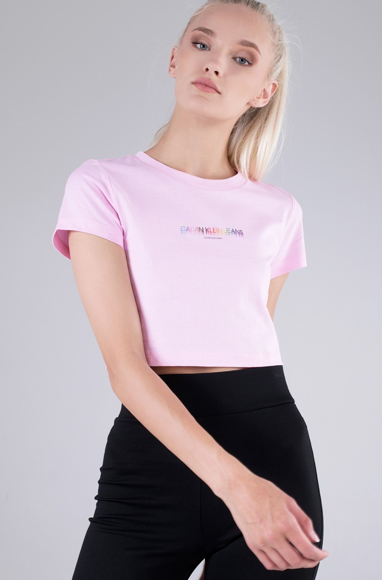 Pink1 T-shirt PRIDE BABY TEE Calvin Klein, Short-sleeve t-shirts Pink1  T-shirt PRIDE BABY TEE Calvin Klein, Short-sleeve t-shirts | Denim Dream  E-pood