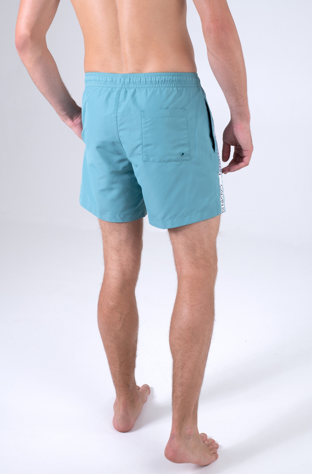 Ujumispuksid Km0km00669 Calvin Klein Meeste Ujumisriided Denim Dream E Pood