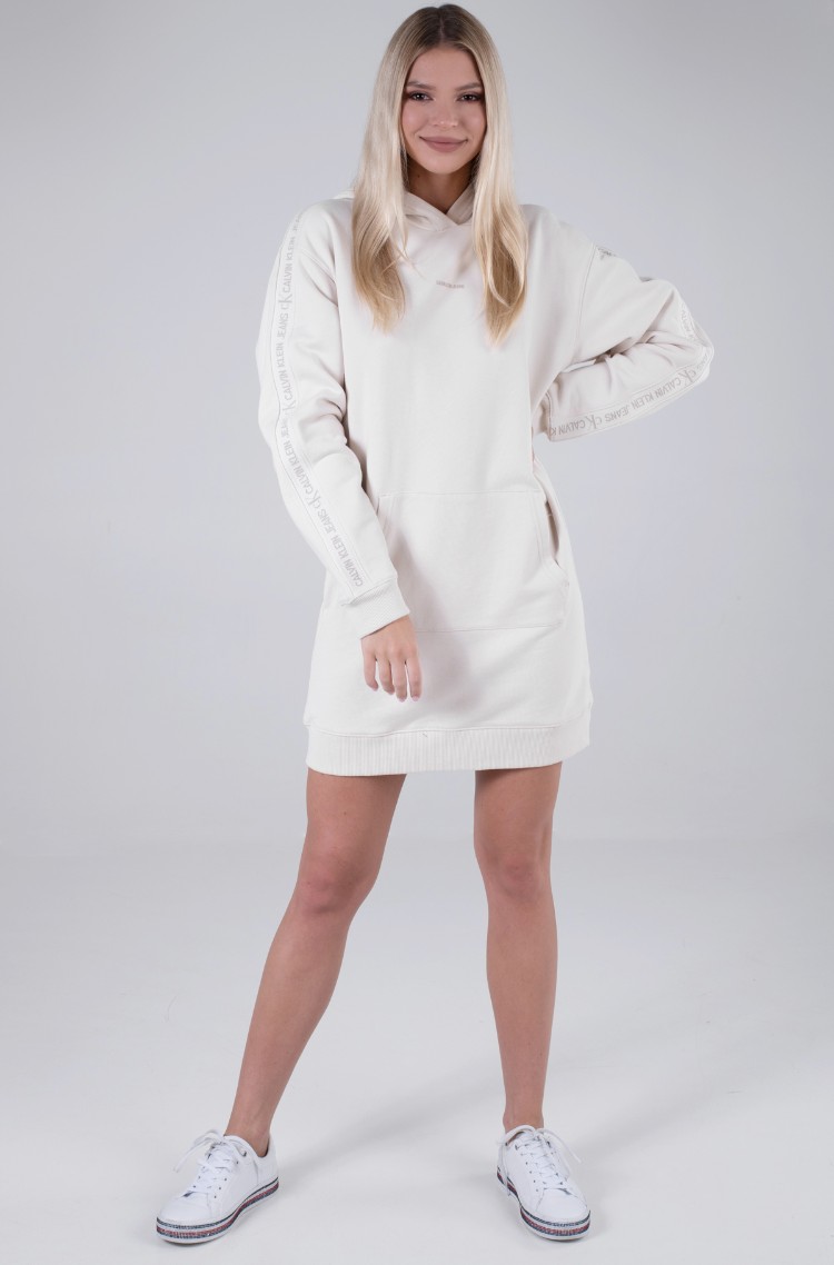 beige12 Sweatshirt dress LOGO TRIM HOODIE DRESS Calvin Klein, Dresses  beige12 Sweatshirt dress LOGO TRIM HOODIE DRESS Calvin Klein, Dresses |  Denim Dream E-pood