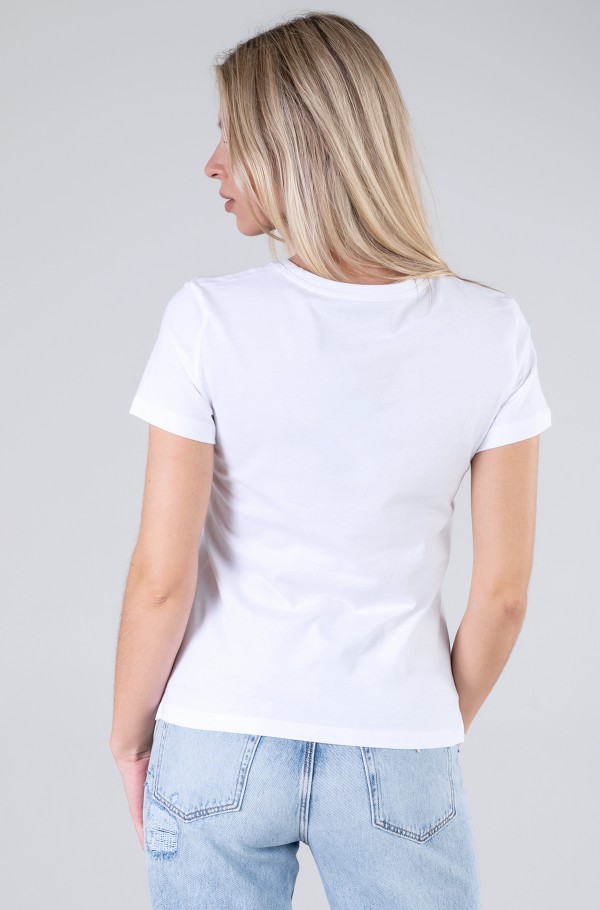 Guess plain hotsell white t shirt