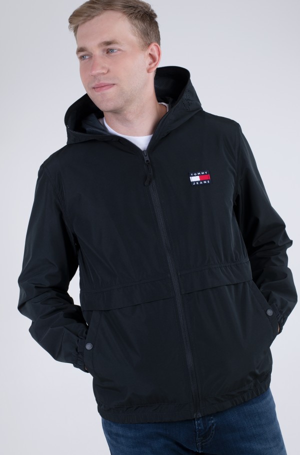TJU HOODED WIND JACKET-hover