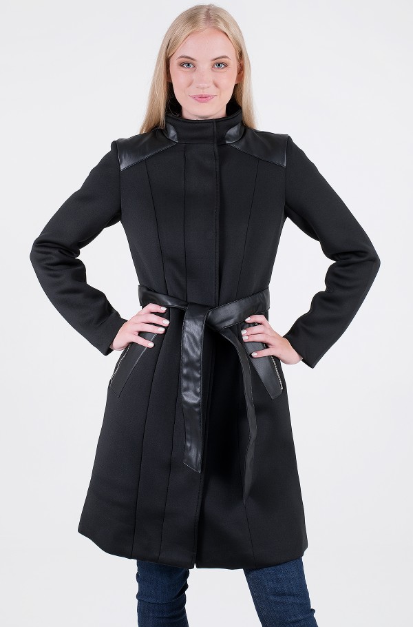 Guess coat black best sale