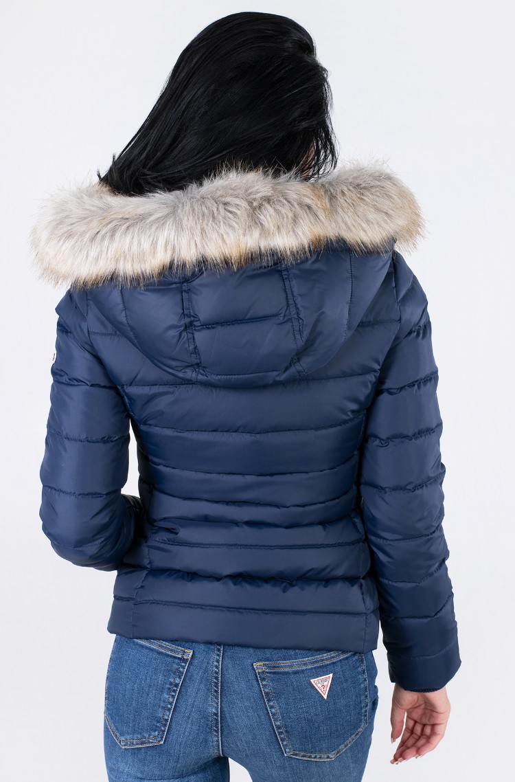 tommy jeans tjw basic hooded down jacket