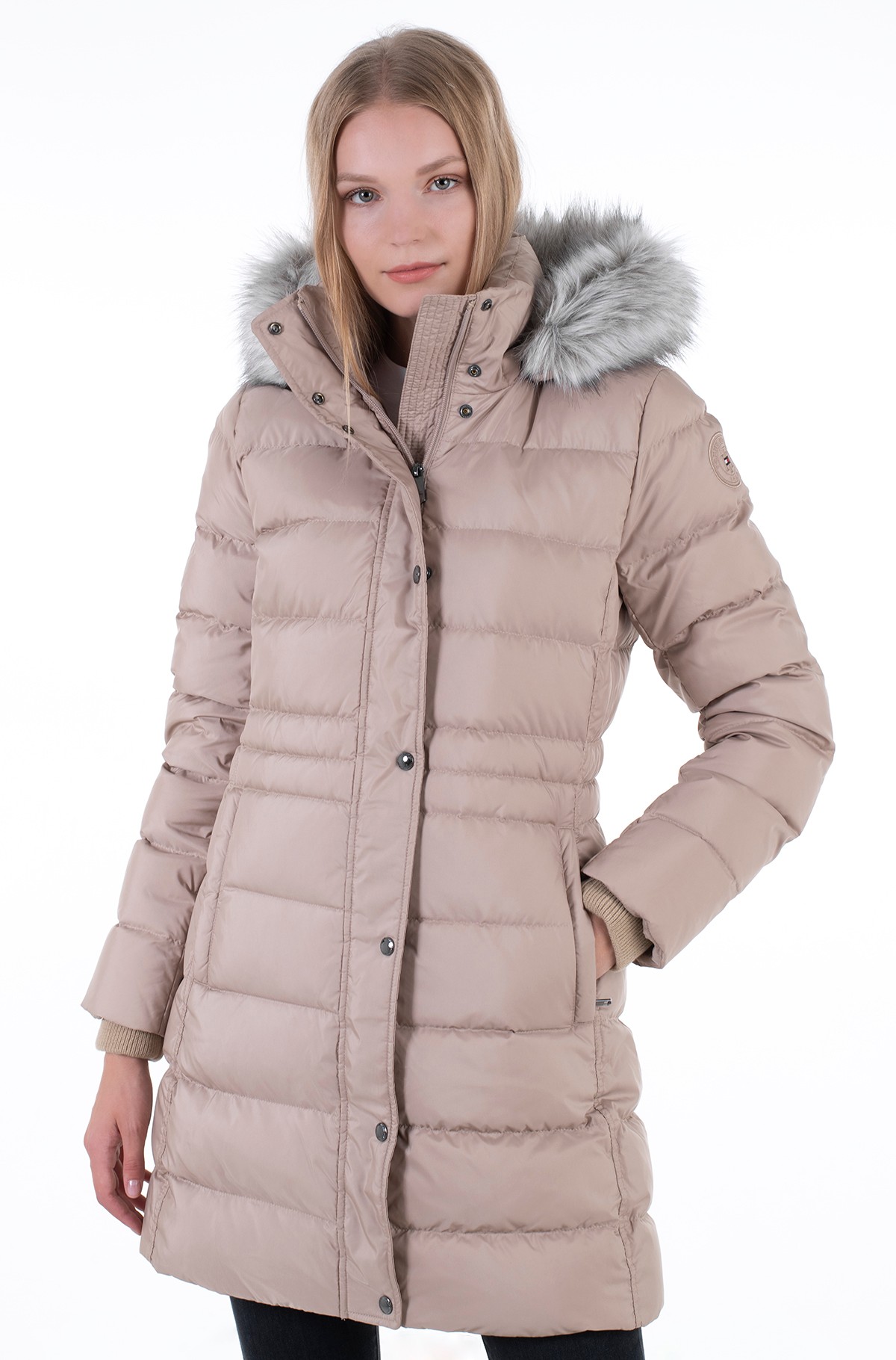 Jope TH ESS TYRA DOWN COAT WITH FUR-full-2