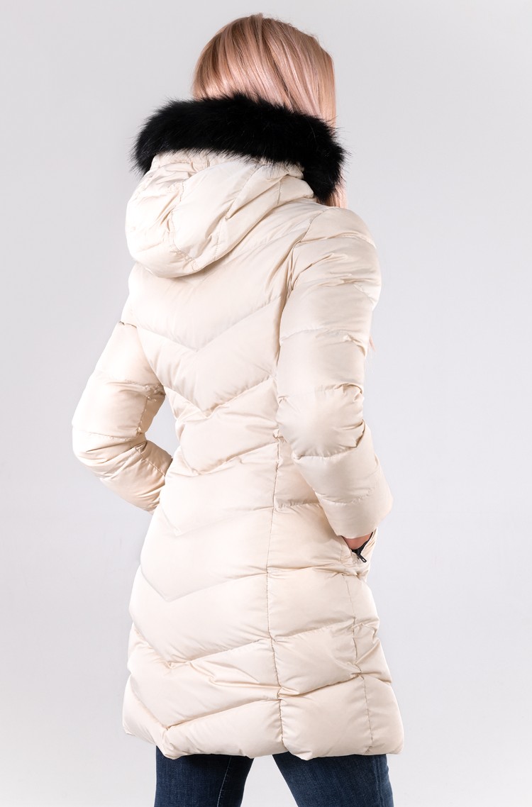 Coat LONG FITTED DOWN PUFFER Calvin 