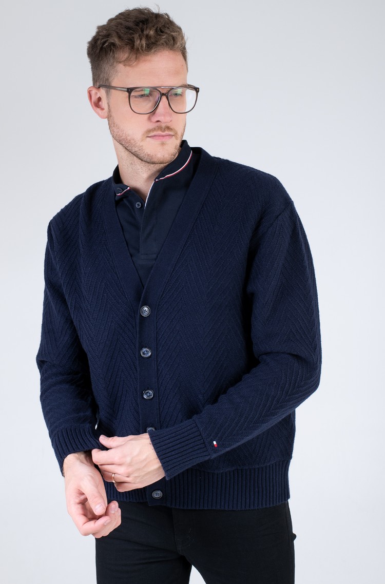 tommy hilfiger shawl cardigan