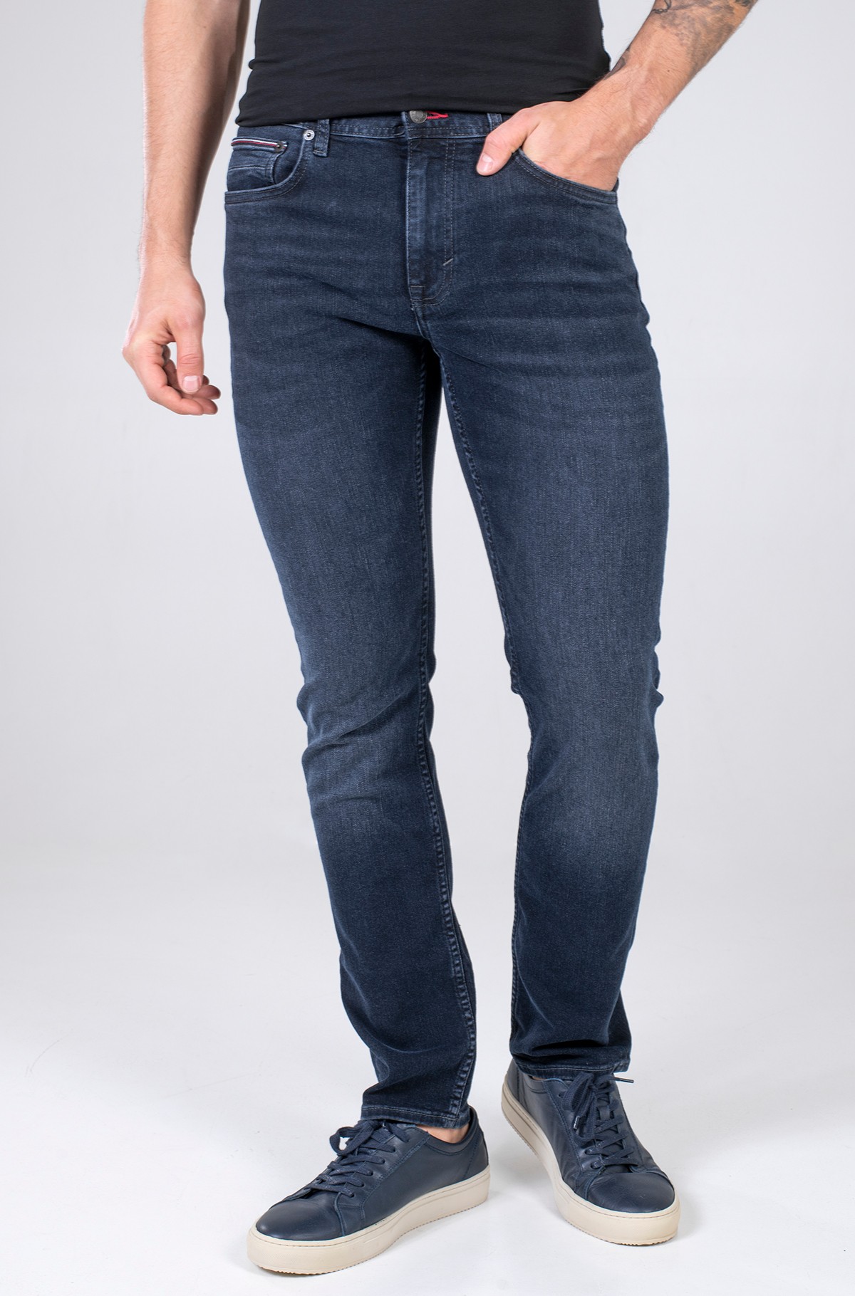 Jeans  STRAIGHT DENTON SSTR FARGO BLACK-full-1