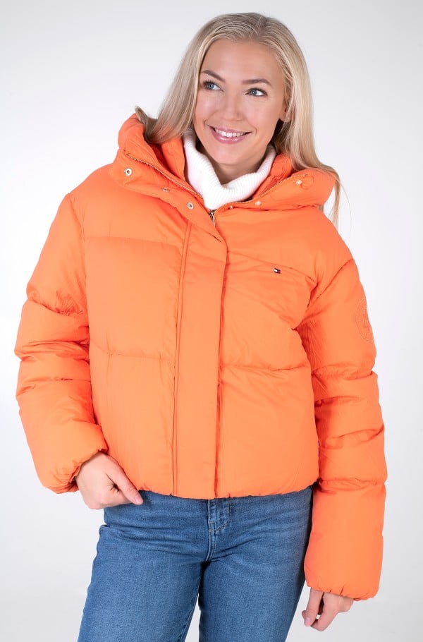 NYLON DOWN PUFFER JACKET-hover