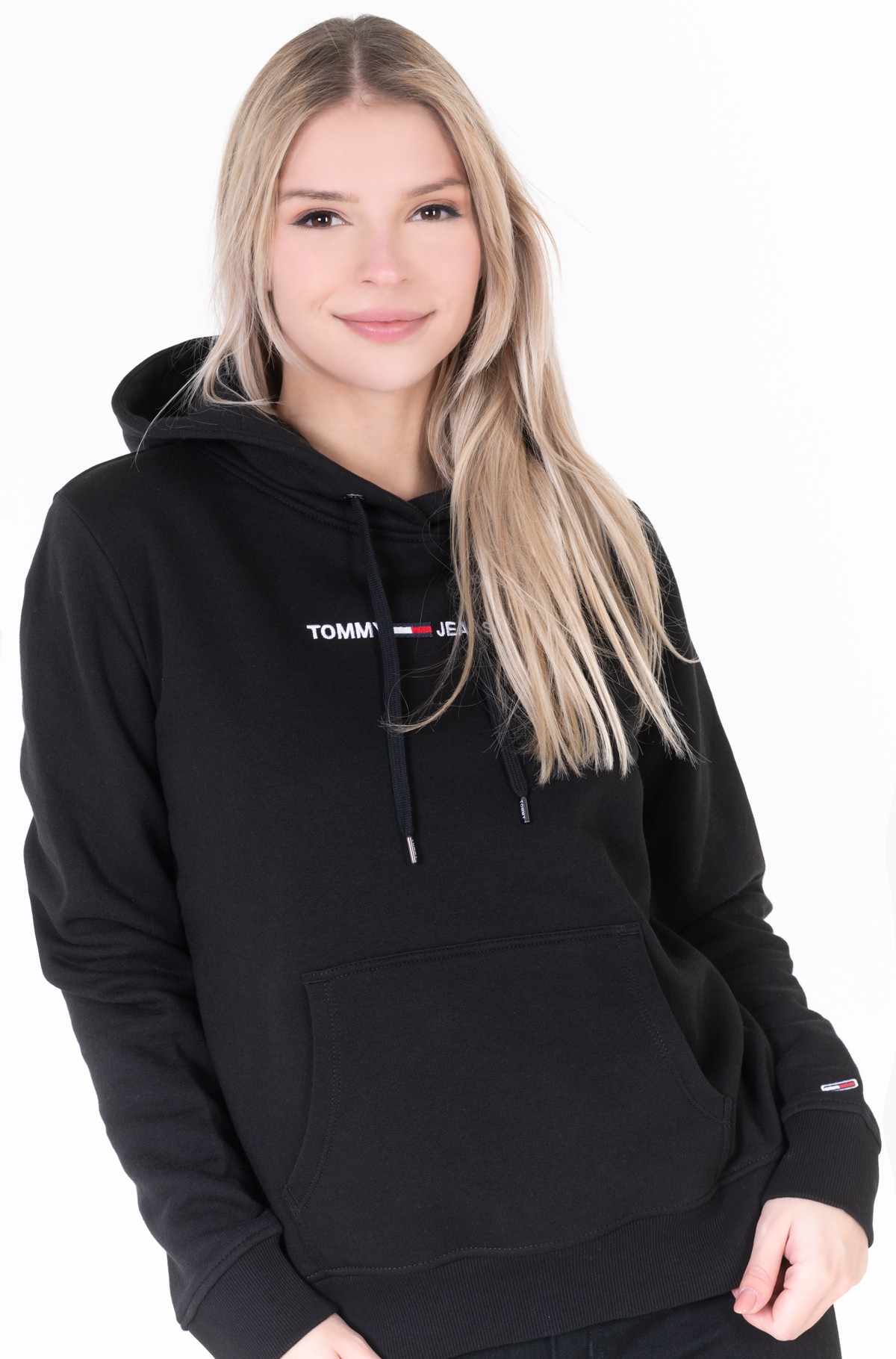 tjw linear logo hoodie