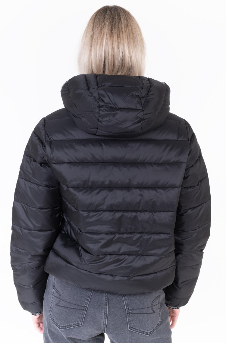 tjw quilted tape hooded jacket