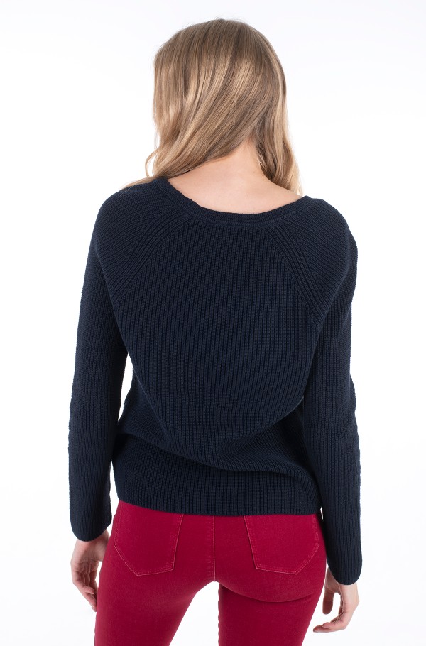 HAYANA V-NK SWEATER-hover