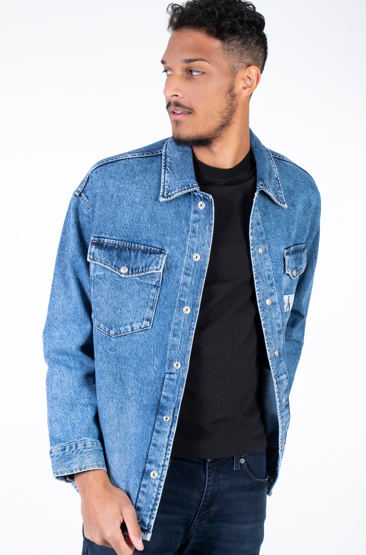oversized mens jean jacket