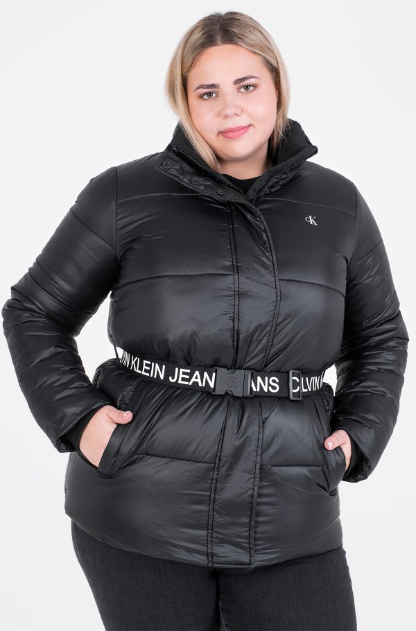 Calvin klein plus size puffer jacket best sale