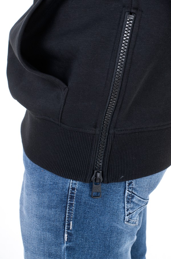 BOLD SPLICED CK HOODIE-hover