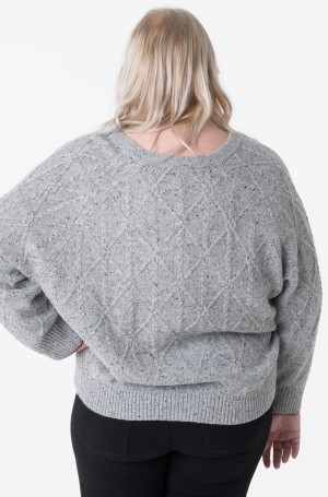 Knitwear CRV DONEGAL CABLE V-NK SWEATER-2
