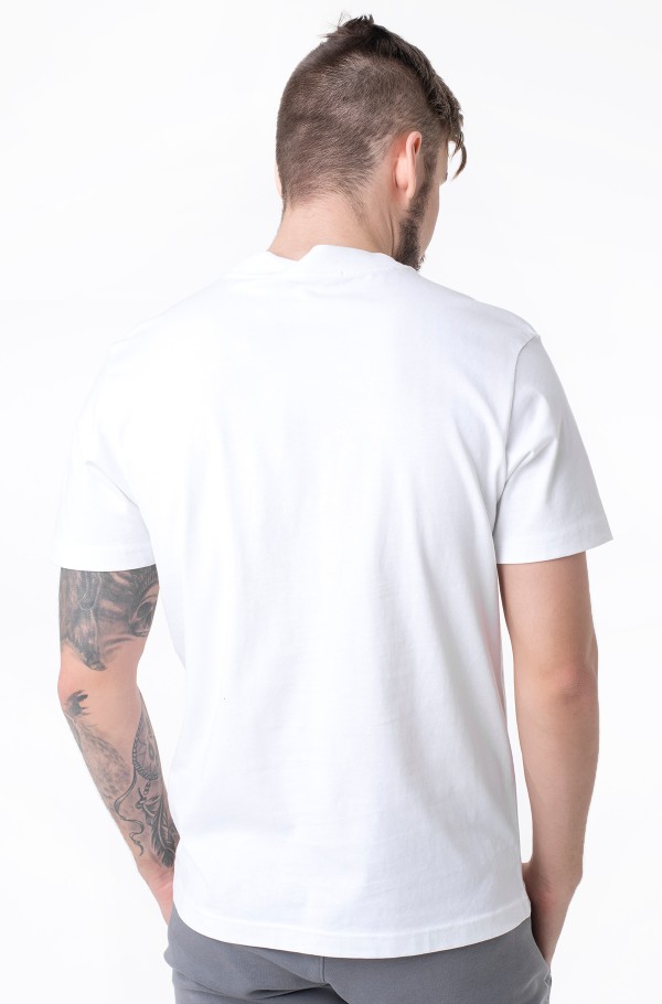 CUT OFF TWO TONE MONOGRAM TEE-hover