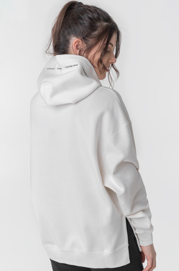 REPEAT LOGO OVERSIZED HOODIE-hover
