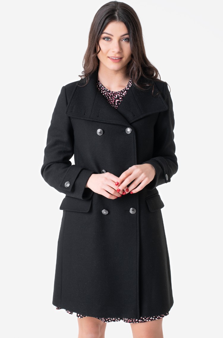 tommy black coat