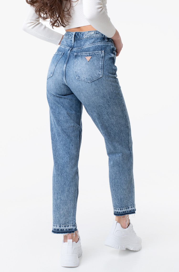 jeans mom fit guess