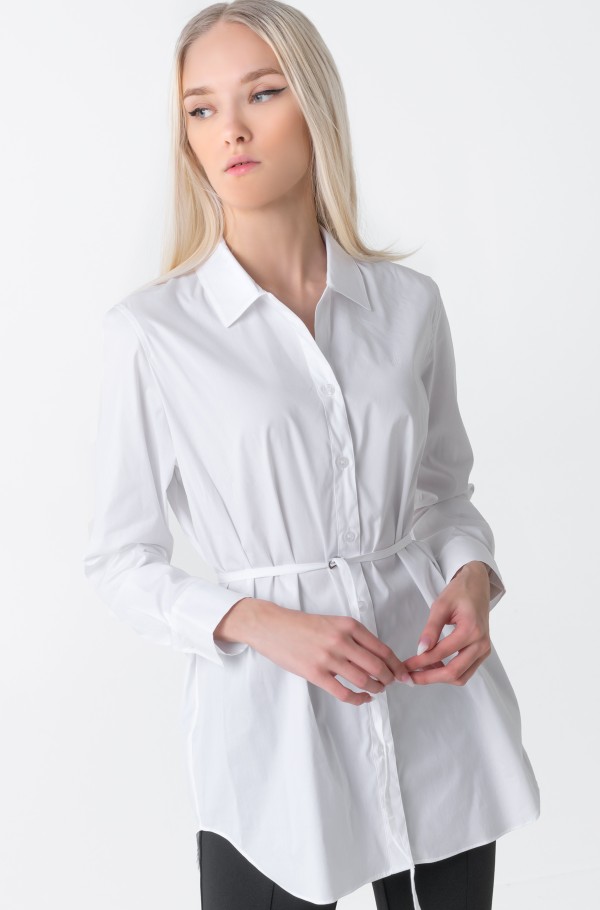 COTTON BELTED SHIRT