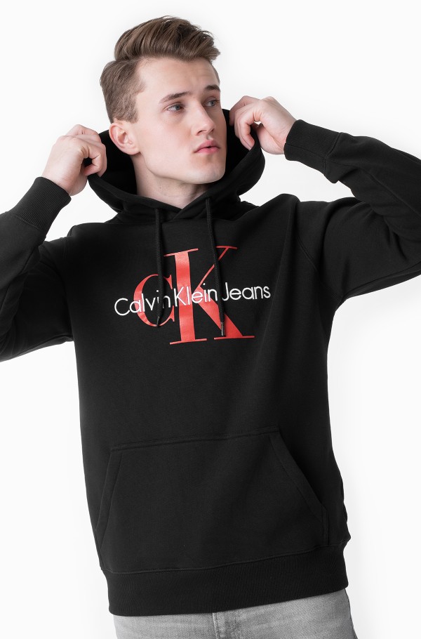 Muški duks CALVIN KLEIN SEASONAL MONOGRAM REGULAR HOODIE