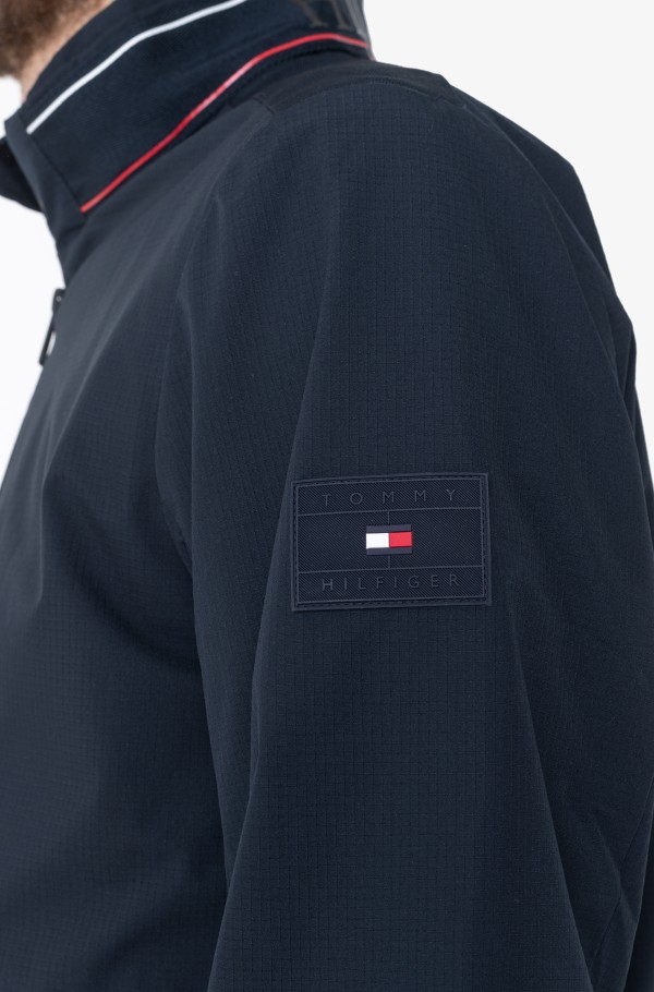 RIPSTOP STAND COLLAR JACKET-hover
