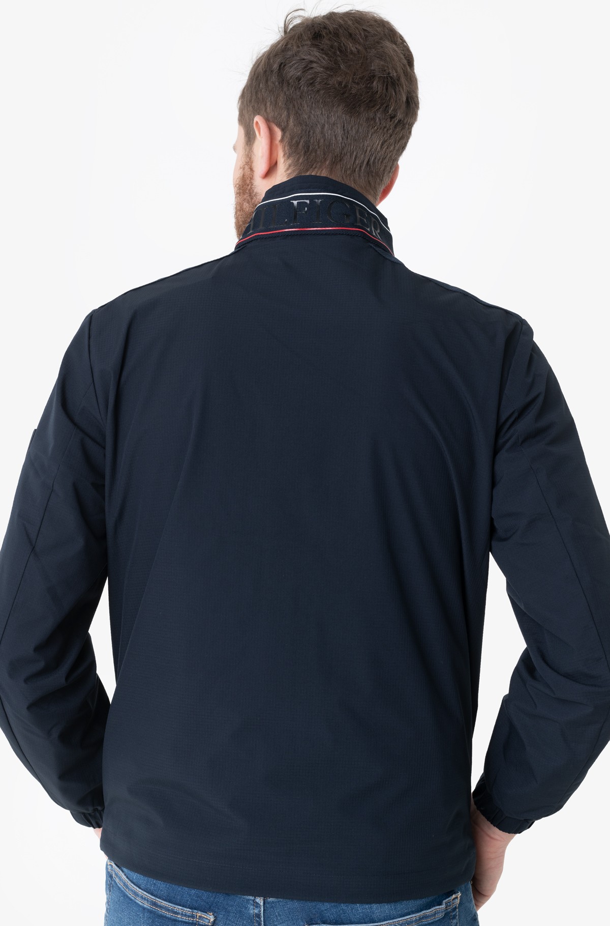 Mėlynas 2 Striukė RIPSTOP STAND COLLAR 